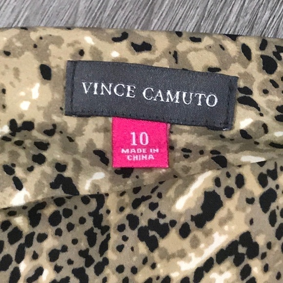 Vince Camuto Python Print Asymmetrical Blouse - Picture 5 of 10